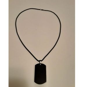 Dog tag necklace